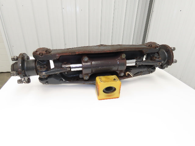 Linde E32CL Forklift Rear 5 Lug Axle Dual Hydraulic Steering Assembly