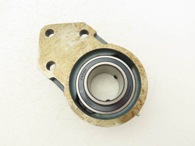 AMI FB210 Three Bolt Bracket Ball Bearing 2" Bore Locking Set Screw Cast Iron