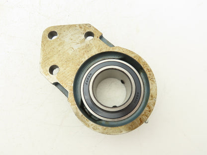 AMI FB210 Three Bolt Bracket Ball Bearing 2" Bore Locking Set Screw Cast Iron