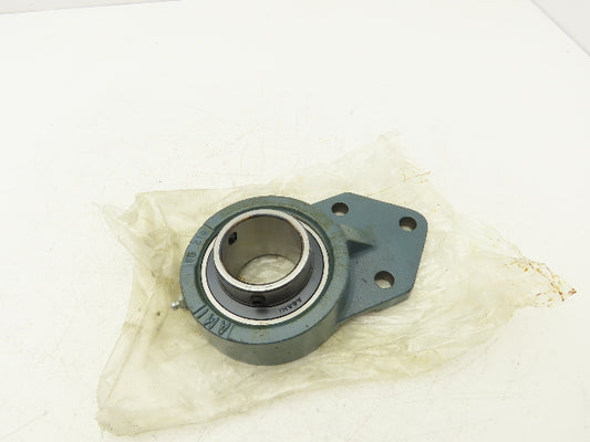 AMI FB210 Three Bolt Bracket Ball Bearing 2" Bore Locking Set Screw Cast Iron