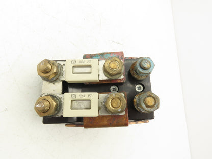 Linde 0009703503 Forklift Motor Contactor Assembly 48VDC Removed From E32CL