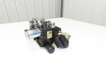 Linde L0009443761 Hydraulic 4-Lever Spool Valve Forklift Mast Control Off E32CL
