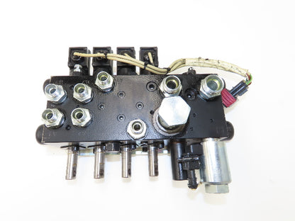 Linde L0009443761 Hydraulic 4-Lever Spool Valve Forklift Mast Control Off E32CL