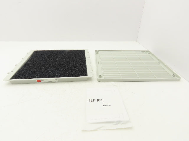 Hoffman TEP10 nVent Fan Exhaust Grille RAL 7035 Light Gray 11.77"x12.94"x33.53"