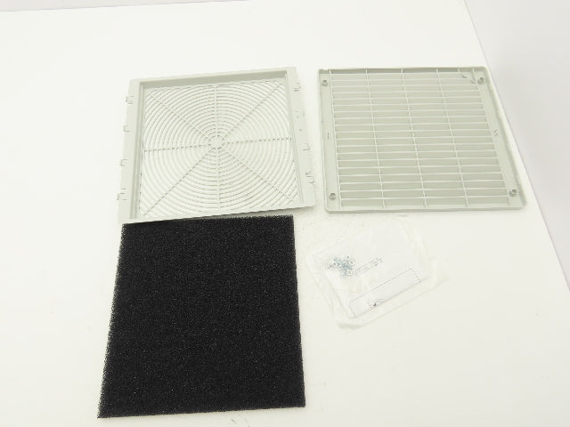 Hoffman TEP10 nVent Fan Exhaust Grille RAL 7035 Light Gray 11.77"x12.94"x33.53"