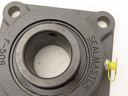 SealMaster MSF-28T Flange Mount Ball Bearing Unit 1-3/4" Bore 4-Bolt Flange