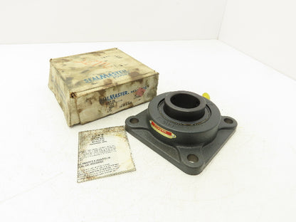 SealMaster MSF-28T Flange Mount Ball Bearing Unit 1-3/4" Bore 4-Bolt Flange