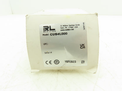 Red Lion CUB4L000  LCD 6-Digit Mini Counter Panel Meter