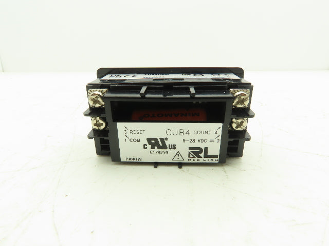Red Lion CUB4L000  LCD 6-Digit Mini Counter Panel Meter