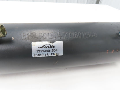 Linde 13194901504 Forklift Hydraulic Tilt Cylinder Removed From E32CL