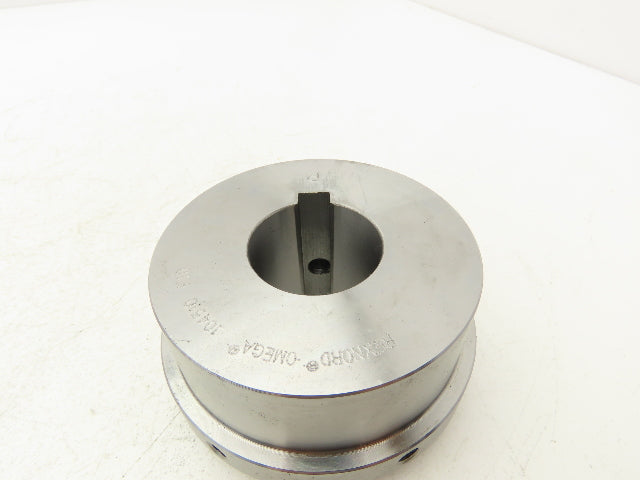 Rexnord 104510 E10 Elastomeric Coupling 1-3/8" Bore Set Screw Lock 3/8" Keyway