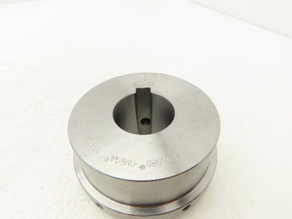 Rexnord 104510 E10 Elastomeric Coupling 1-3/8" Bore Set Screw Lock 3/8" Keyway