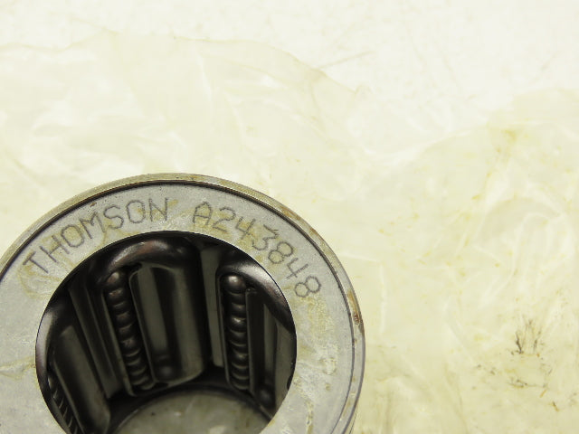 Thomson A243848 Closed Round Rail Ball Bearing 1.50" Shaft Dia 2.98" OD x 3" W