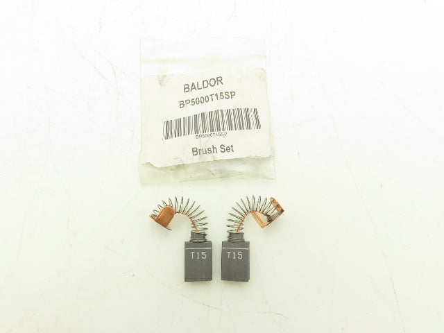 Baldor-ABB BP5000T15SP T15 Carbon BRUSH-35P 180V 3/8"x3/4"x1"(Set of 2 Brushes)