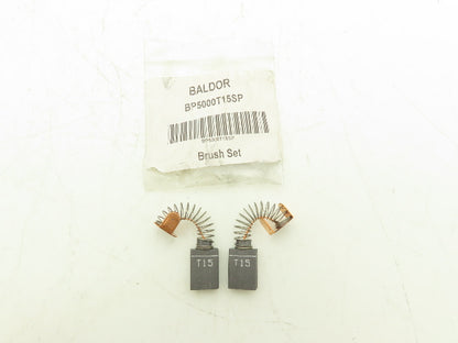 Baldor-ABB BP5000T15SP T15 Carbon BRUSH-35P 180V 3/8"x3/4"x1"(Set of 2 Brushes)