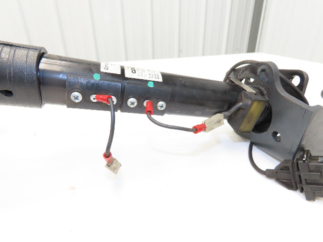 Linde 12855421000 Forklift Steering Wheel & Column W/Horn Removed From E32CL