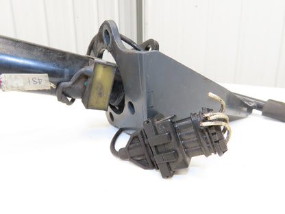 Linde 12855421000 Forklift Steering Wheel & Column W/Horn Removed From E32CL