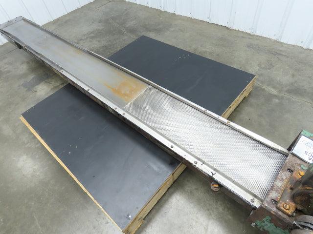 Livonia B-11 Magnetic Slide Chip Conveyor 11"W x 121"L Belt-Less 230/460V 3PH