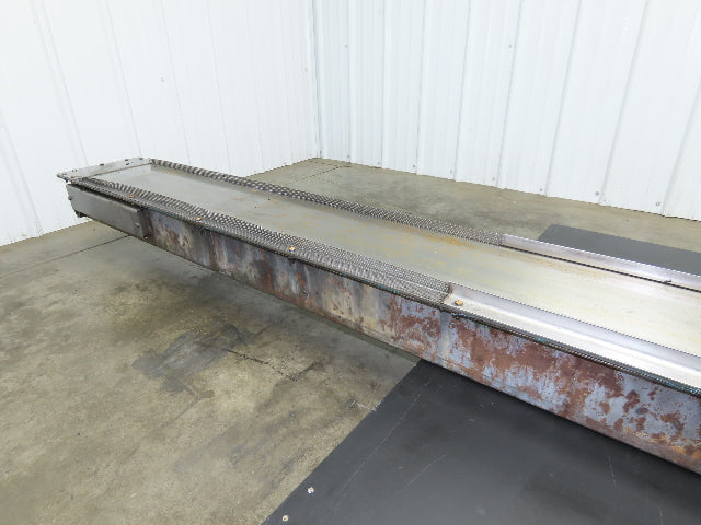 Livonia B-11 Magnetic Slide Chip Conveyor 11"W x 121"L Belt-Less 230/460V 3PH