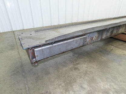 Livonia B-11 Magnetic Slide Chip Conveyor 11"W x 121"L Belt-Less 230/460V 3PH