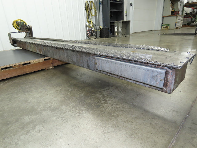 Livonia B-11 Magnetic Slide Chip Conveyor 11"W x 121"L Belt-Less 230/460V 3PH