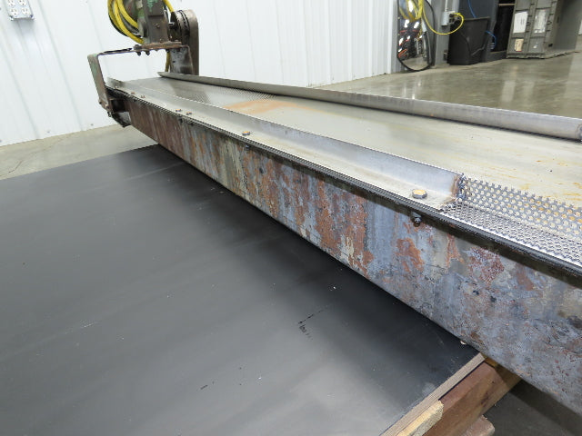 Livonia B-11 Magnetic Slide Chip Conveyor 11"W x 121"L Belt-Less 230/460V 3PH