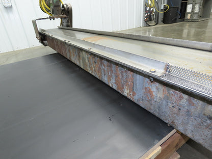 Livonia B-11 Magnetic Slide Chip Conveyor 11"W x 121"L Belt-Less 230/460V 3PH