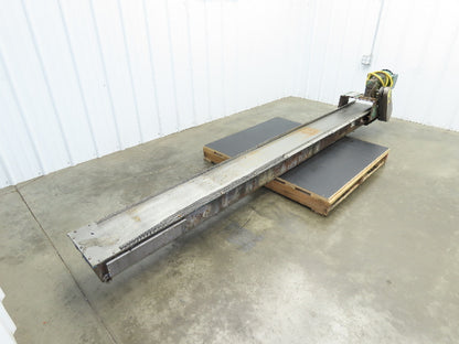 Livonia B-11 Magnetic Slide Chip Conveyor 11"W x 121"L Belt-Less 230/460V 3PH