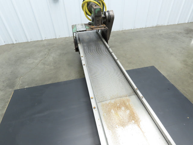 Livonia B-11 Magnetic Slide Chip Conveyor 11"W x 121"L Belt-Less 230/460V 3PH