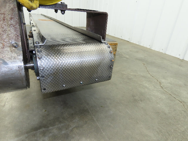 Livonia B-11 Magnetic Slide Chip Conveyor 11"W x 121"L Belt-Less 230/460V 3PH