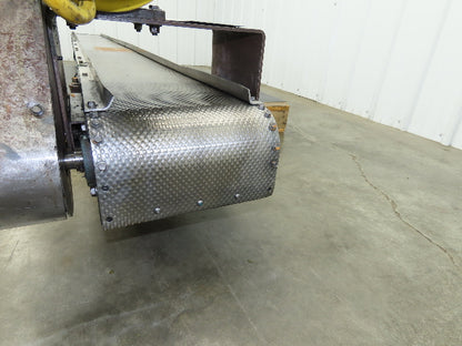 Livonia B-11 Magnetic Slide Chip Conveyor 11"W x 121"L Belt-Less 230/460V 3PH