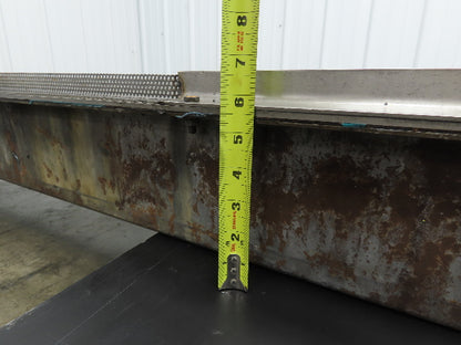 Livonia B-11 Magnetic Slide Chip Conveyor 11"W x 121"L Belt-Less 230/460V 3PH