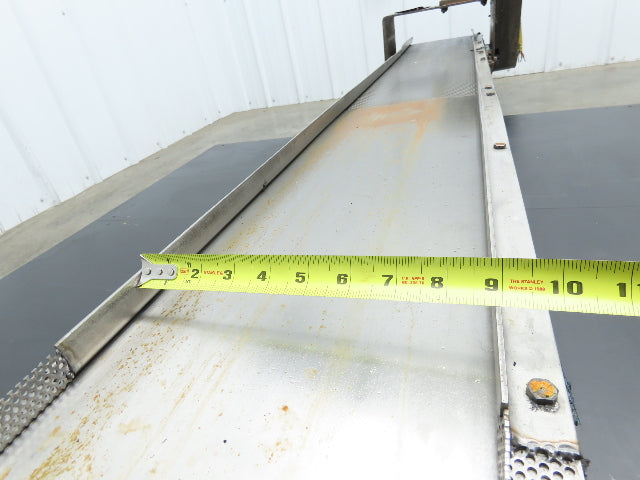 Livonia B-11 Magnetic Slide Chip Conveyor 11"W x 121"L Belt-Less 230/460V 3PH