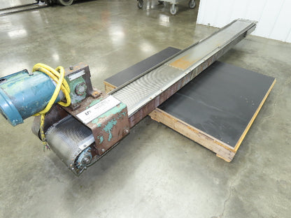 Livonia B-11 Magnetic Slide Chip Conveyor 11"W x 121"L Belt-Less 230/460V 3PH