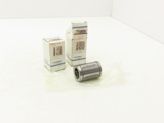 Thomson A162536 Linear Ball Bushing 1" Shaft Dia 2.233" OD x 2" W Lot of 2