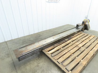 Livonia B-11 Magnetic Slide Chip Conveyor 11"W x 121"L Belt-Less 230/460V 3PH