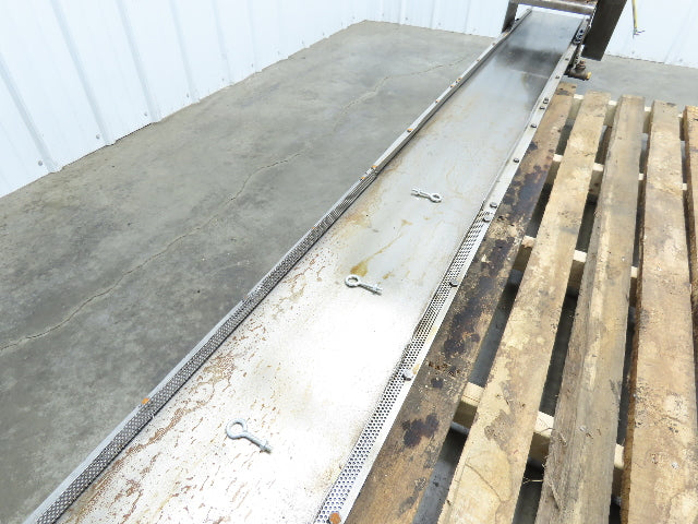 Livonia B-11 Magnetic Slide Chip Conveyor 11"W x 121"L Belt-Less 230/460V 3PH
