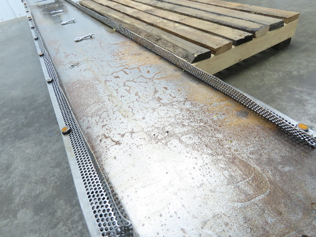 Livonia B-11 Magnetic Slide Chip Conveyor 11"W x 121"L Belt-Less 230/460V 3PH