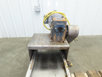 Livonia B-11 Magnetic Slide Chip Conveyor 11"W x 121"L Belt-Less 230/460V 3PH