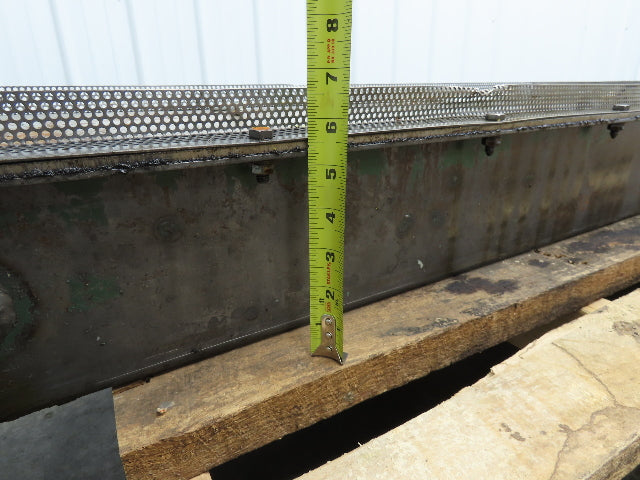 Livonia B-11 Magnetic Slide Chip Conveyor 11"W x 121"L Belt-Less 230/460V 3PH