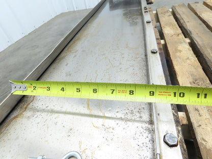 Livonia B-11 Magnetic Slide Chip Conveyor 11"W x 121"L Belt-Less 230/460V 3PH