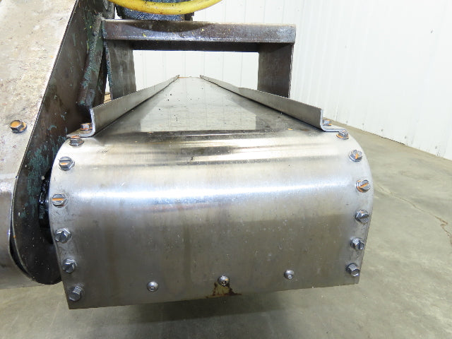 Livonia B-11 Magnetic Slide Chip Conveyor 11"W x 121"L Belt-Less 230/460V 3PH