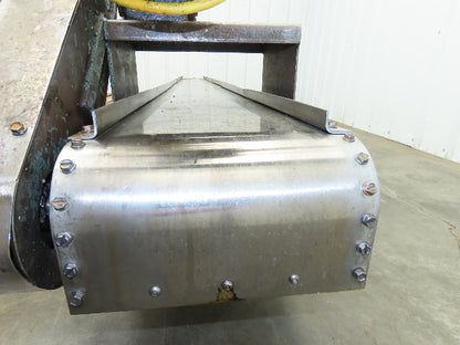 Livonia B-11 Magnetic Slide Chip Conveyor 11"W x 121"L Belt-Less 230/460V 3PH