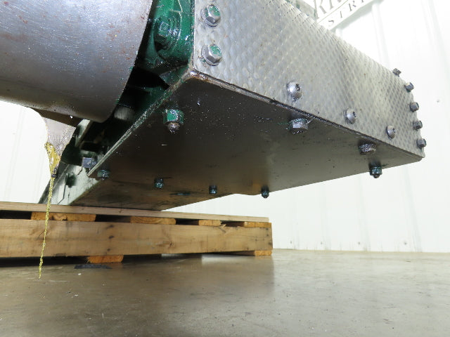 Livonia B-12 Magnetic Slide Chip Conveyor 12"W x 110"L Belt-Less 230/460V 3PH