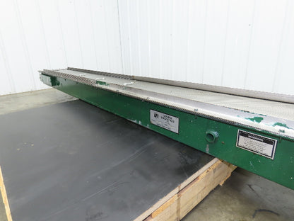 Livonia B-12 Magnetic Slide Chip Conveyor 12"W x 110"L Belt-Less 230/460V 3PH