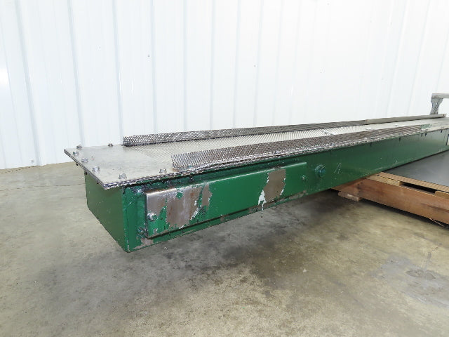Livonia B-12 Magnetic Slide Chip Conveyor 12"W x 110"L Belt-Less 230/460V 3PH