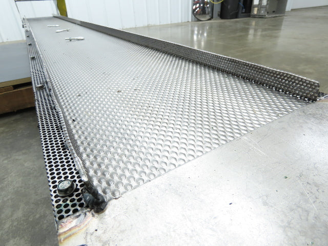 Livonia B-12 Magnetic Slide Chip Conveyor 12"W x 110"L Belt-Less 230/460V 3PH