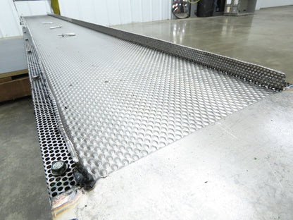 Livonia B-12 Magnetic Slide Chip Conveyor 12"W x 110"L Belt-Less 230/460V 3PH