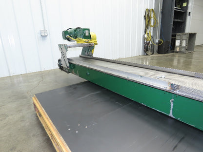 Livonia B-12 Magnetic Slide Chip Conveyor 12"W x 110"L Belt-Less 230/460V 3PH