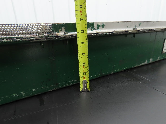 Livonia B-12 Magnetic Slide Chip Conveyor 12"W x 110"L Belt-Less 230/460V 3PH